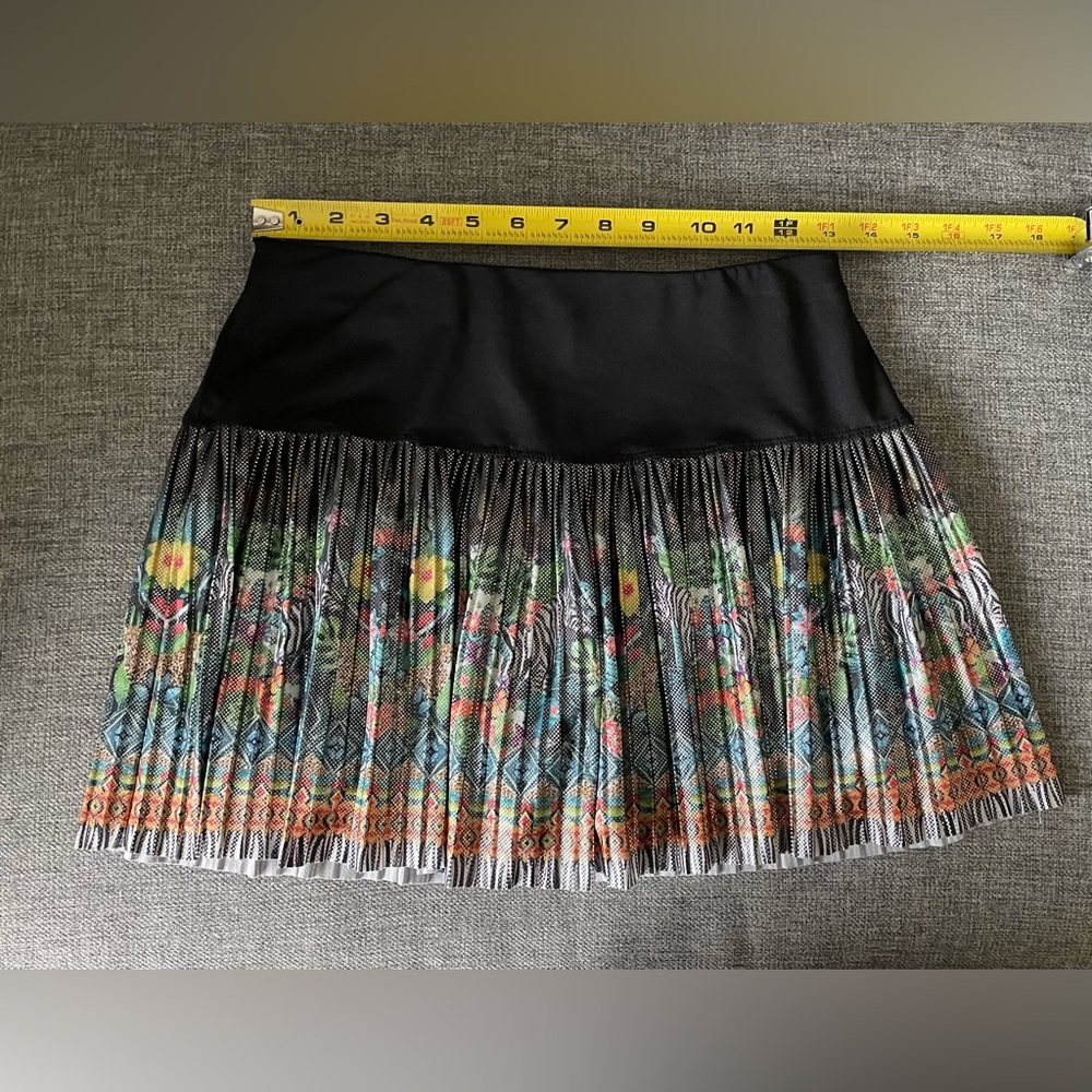 Lucky in Love Zebra Tennis Skirt (S)